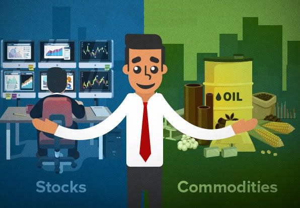 Stock market vs commodity market
